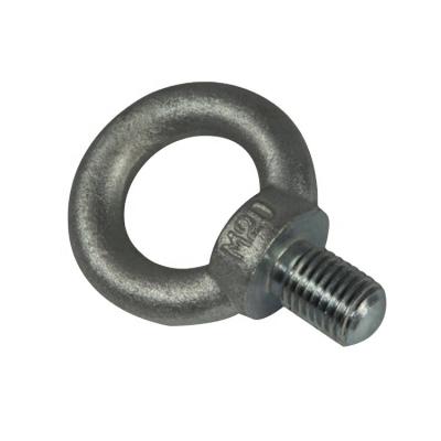 China Hot Sale C15 C15E Motor Lifting Electro Galvanized DIN580 Ring Lifting Eye Bolt With CE &ISO Certificate for sale