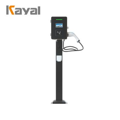 China Ev charger KAYAL car battery charging station 11kw ev charging station app for sale