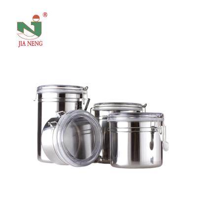 China High-q Stocked Hot Selling Stainless Steel Food Canister Manufacturer From China for sale