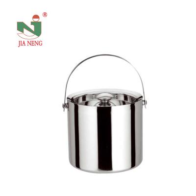 China High quality viable stainless steel double walled ice bucket with lid wholesale for sale