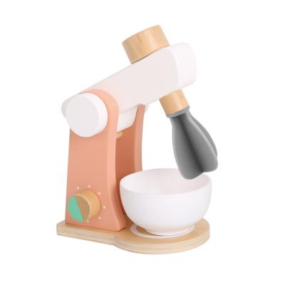 China 2021 New Creative Games Mixer Colorful/Safe/Environmental Wooden Kitchen Toys For Kid for sale