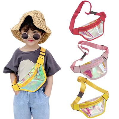 China Custom Made Boy Girl Water Proof Fashion Leather Fanny Packs Kids Waist Bag Purse for sale