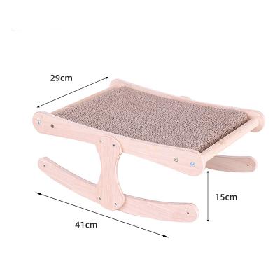 China Cat Toys Curve Cat Scratcher Shape Cat Scratcher Pad Thick Sisal Eco-Friendly Viable Pet Miscellaneous for sale