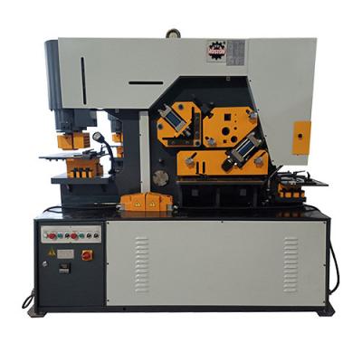 China Hydraulische Eisenarbeitermaschine HIW-120 Stanz- und Scherenmaschine zu verkaufen