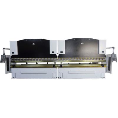 China 250 toneladas 3200 mm Máquina de frenado de presión de tandem hidráulica Doblaje de metal 2 × HPB-250T/3200 en venta