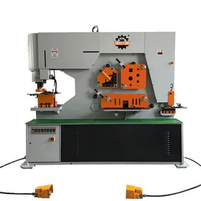 China Mini-Kleine Eisenarbeiter Schere Maschine tragbare hydraulische Blechmetall kombinierte Stanz HIW-200 zu verkaufen