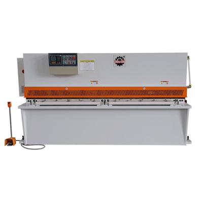 China Pneumatic Sheet Metal Shearing Machine Nc CNC Hydraulic Plate Shearing Machine 6x2500mm for sale