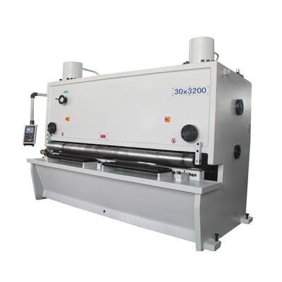 China Máquina de corte de cabelo simples de pêndulo CNC Máquina de corte de cabelo de guilhotina hidráulica 30x3200mm à venda