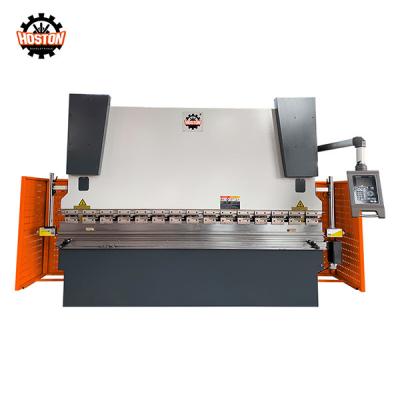 China Máquina de dobragem de chapas de metal 200 toneladas 3200 mm com freio de pressão totalmente automático 3 eixos 4 eixos Certificado Ce à venda