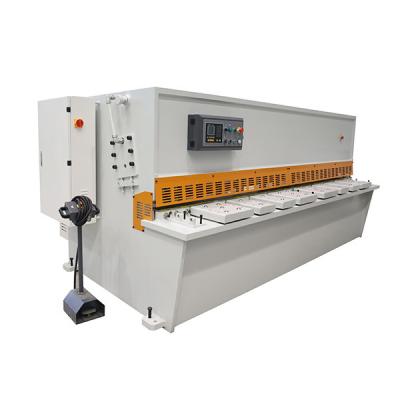 China Smooth Operation Precise Cuts Hydraulic Swing Beam Shearing Machine 6x3200mm for sale