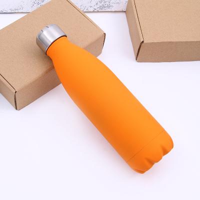 China New Sustainable 500ml Eggshell Cup Cola Bottle Set Beer 304 Stainless Steel Coffee Cup Glass Mug for sale