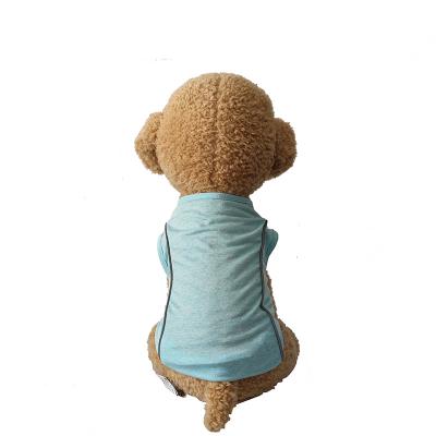 China Stocked Pet Clothes Teddy / Small Dog Pomeranian Pug Dog Clothes Night Reflective Stripe Cat Dog Clothes for sale