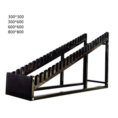 China Supermarkets or shops ceramic tile display stand metal tile display rack for sale