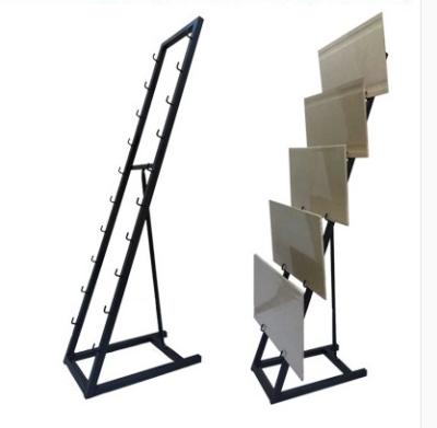 China Supermarkets or Shops Tile Shelf Floor Display Rack Tile Ceramic Metal Display Rack for sale