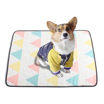 China Cat and Dog Breathable Safe Comfortable Car Cloth Ice Silk Dog Pet Floor Sleep Durable Washable Mat or Floor Use Sleep Perch Mat for sale