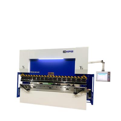 China Building Material Stores WE67K-250T/3200 Electro Hydraulic CNC Synchronous Bending Machine For Metal Steel Plate Bender for sale