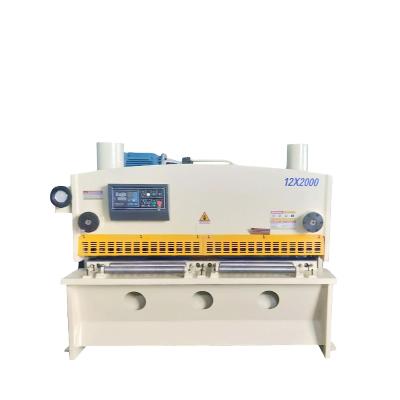 China Best QC12K 4*4000 Industrial Cutting Metal CNC Guillotine Machine Strip Slitter Selling Shear Steel Cutting Machine For Cutting for sale