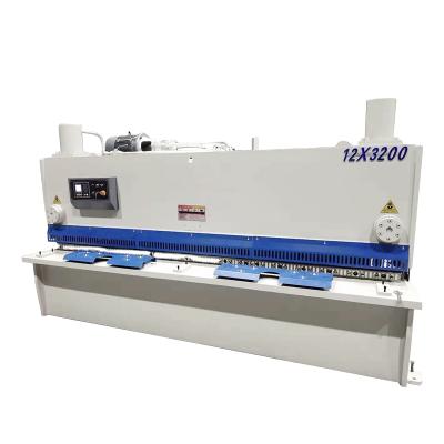 China Stainless Plate Cutting QC11K Guillotine NC Metal Sheet Slitter 16X4000mm Thickness for sale