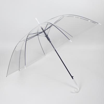 China Cheap Contemporary 21 Inch PVC POE Clear Bubble Kids Plastic Umbrella for sale