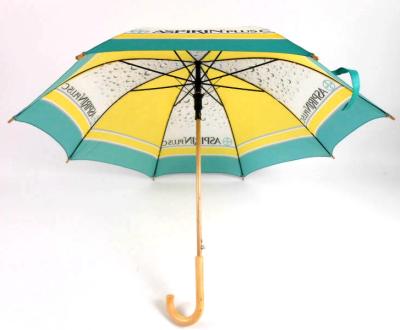 China Umbrella Spare Parts Minimalist Walking Stick Umbrella Printed Umbrella for sale