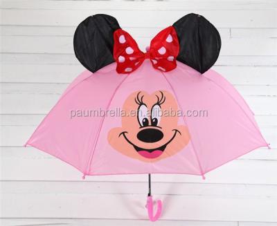 China Straight umbrella all kinds of lovely children's umbrella mick Mickey mouse animal umbrella for sale