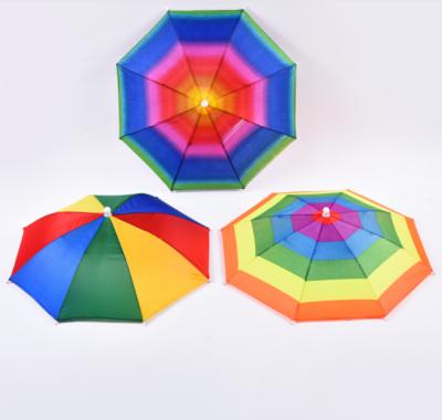 China Contemporary Warm Colorful Custom Small Kids Umbrella Head Hat for sale