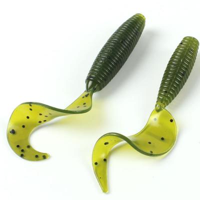 China Soft Groundbait 3g PVC 6.5cm Fishing Lure Soft Rubber Wobbler Jig Worm Carp Bait Silicone Artificial Lures for sale