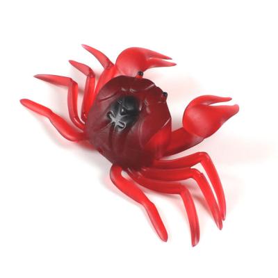 China 3D Artificial Simulation Lure Crab 37g 14cm Soft Crab Fish Baits Fishing Lures For Wholesale Earthwarm Bass Trout Fishing Tackle Accessorie for sale