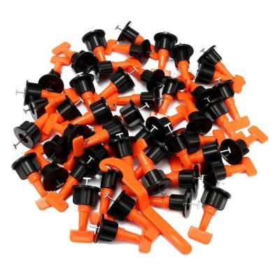 China 50Pcs Eco-friendly Level Wedges Tile Spacers For Flooring Spacer Wall Tile Tile Leveling System Leveler Locator Spacers Clamps for sale