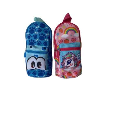 China Schools & Cute Offices Polyester Cartoon Printing Design Pencil Bag Pencil Case For Kids For Students for sale