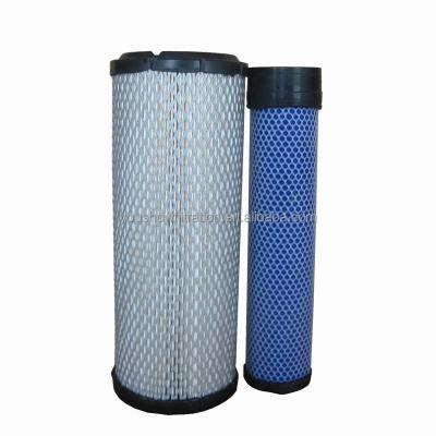 China AF25551 AF25552 Excavator P821575 P822858 Excavator Air Filter Outer And Inner Inlet Air Filter for sale