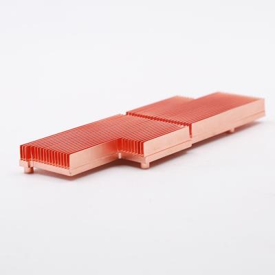 China Direct cold head shovel copper radiator water cooled copper heat sink industrial equipment manufacturers good water quality for sale