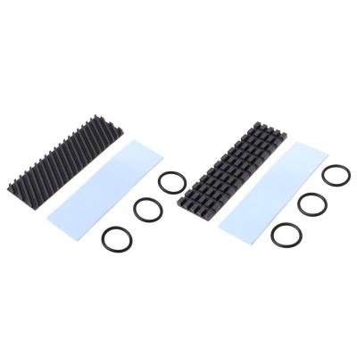 China Industrial Equipment M. 2 Graphite 2280 Solid State Heatsink Pure Copper Strip for sale