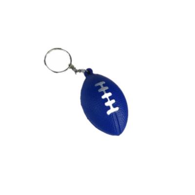 China Toy Pendant Handwork Promotional Gift Games Accessories Pendant Keychain PU Foam Football Decorative Gift Pendant for sale