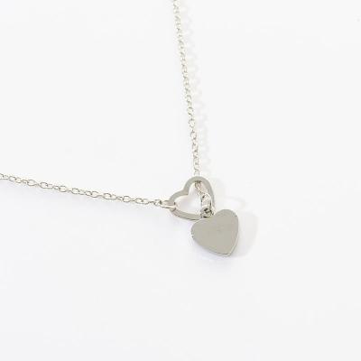 China Lady heart-shaped Temperament Clavicle Chain of Europe and America new fashion hot sale personalized pendant women's necklace for sale