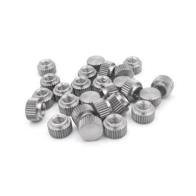 China Titanium Injection Nut Heavy Industry Tc4 Alloy Multi Specification Insert Nut For Straight Model Car Auto Parts for sale