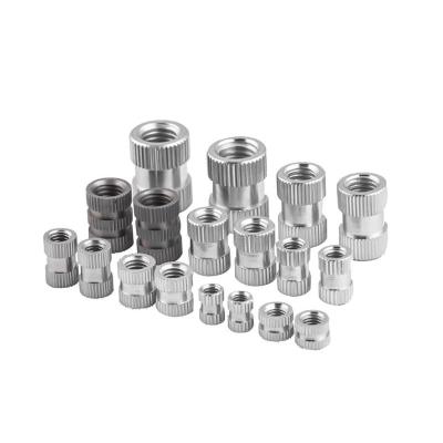 China Heavy Industry CNC Customization 304 Round Nut Machining Stainless Steel Insert Non-standard Customization Auto Machining for sale