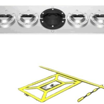 China Mesum Prison Airport Station Fix Under Vehicle Surveillance System X-Ray Inspection Machine for sale