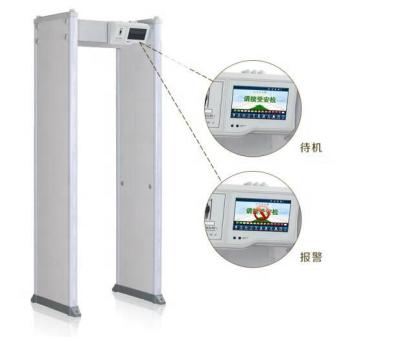 China Mesum Prison Airport Station AN-1006LCD Repeat Metal Detection Security Door for sale