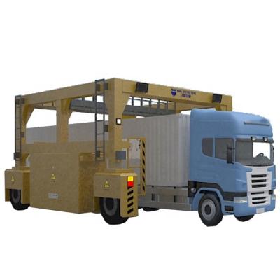 China Security Check for Customs AN-48003200HMS Self Propelled Hydraulic Drive Container X-Ray Scanning System for sale