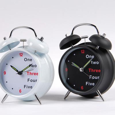 China 2019 Hot Zogift Style Antique Quartz Metal Kids Twin Bell Alarm Clock for sale