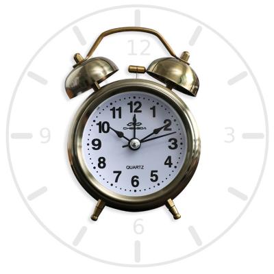 China Zogift antique fashion style alarm clock student creative digital mute alarm clock for sale