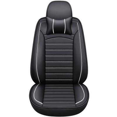 China Durable Car New Arrival Universal 5D 5 Seats Protector Breathable Auto Seat Cover/Seat Cover Set PU Leather Car Seats Cover for sale