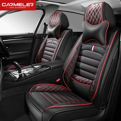 China Car Interior Accessories Luxury Car Durable / Seat Cover Seats Cover Leather Customize Sports Style For BMW Audi Benz for sale