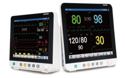 China Multi Parameter Ecg Portable Monitor Ekg Spo2 Nibp Etco2 Ibp 12inch for sale