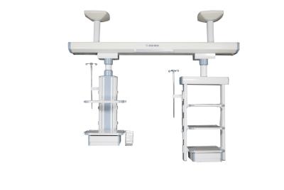 China Operating Room Icu Pendant Systems Dry And Wet Separation Suspension Bridge Hanger Type Te koop