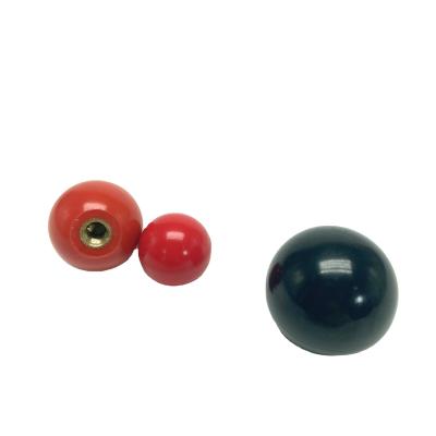 China Factory Price Ball Knob Contemporary Plastic Ball Handle Plastic Bakelite Knob Metal Insert Self-Fixing for sale