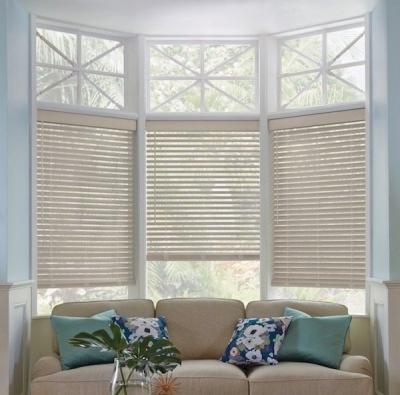 China Blackout Dustproof/Waterproof/Easy to Clean/Anti-Fire Solid or Lightweight Filtering Honeycomb Shades for Bay Window for sale