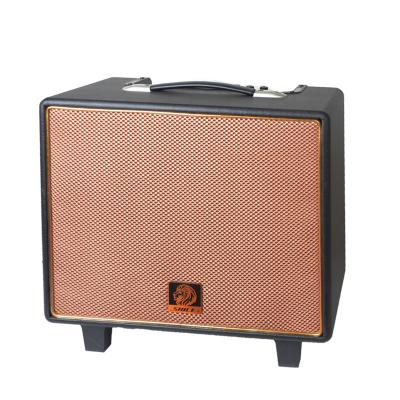 China Hot Selling 10inch 50W China Wireless Digital Guitar Sound System Amplifier Tube Guitar Active Speaker for sale