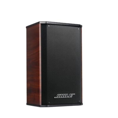 China Wooden Box High Quality High Power Conference System Passive PA Speaker BX-108 for sale